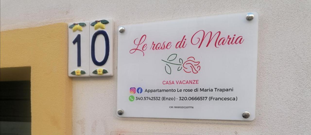 Le Rose Di Maria Lejlighed Trapani Eksteriør billede
